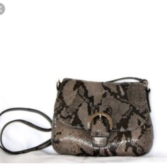 Coach Soho Exotic Snake Print Mini Crossbody Bag - Picture 1 of 8